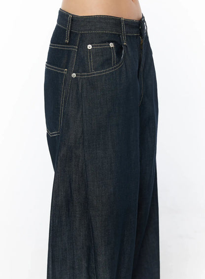 Campbell Wide Leg Jeans CY528
