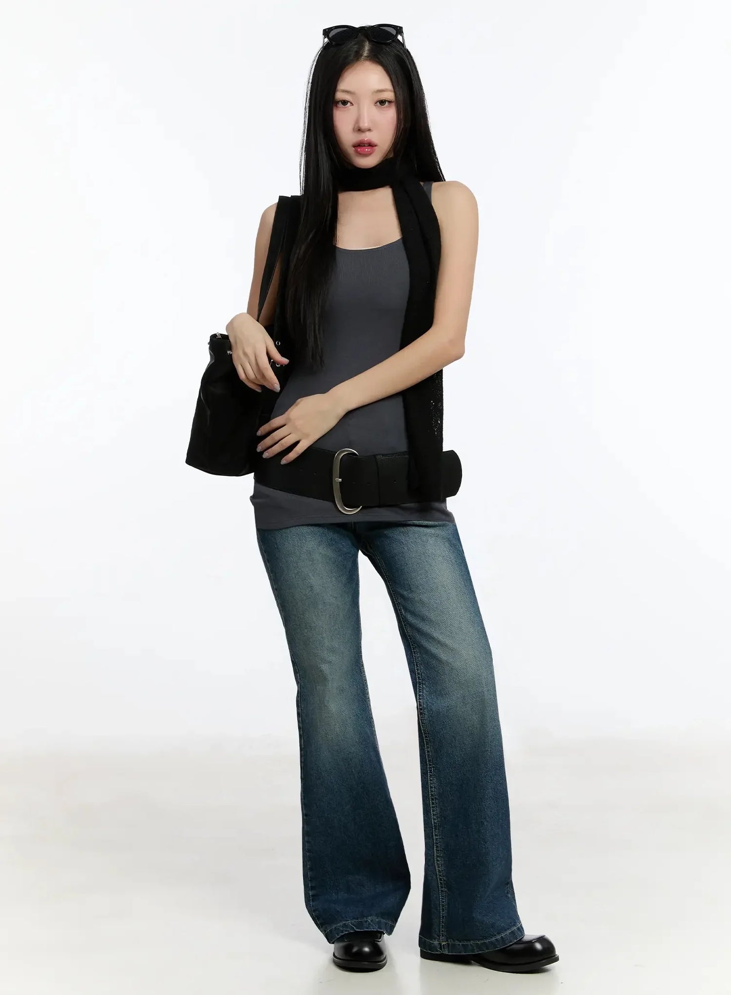 Basic U-Neck Tank Top IM509