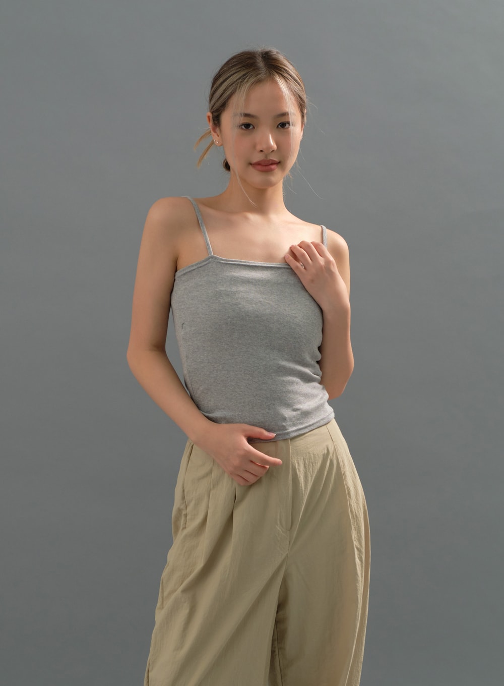 Basic Square Neck Cami Top CJ27