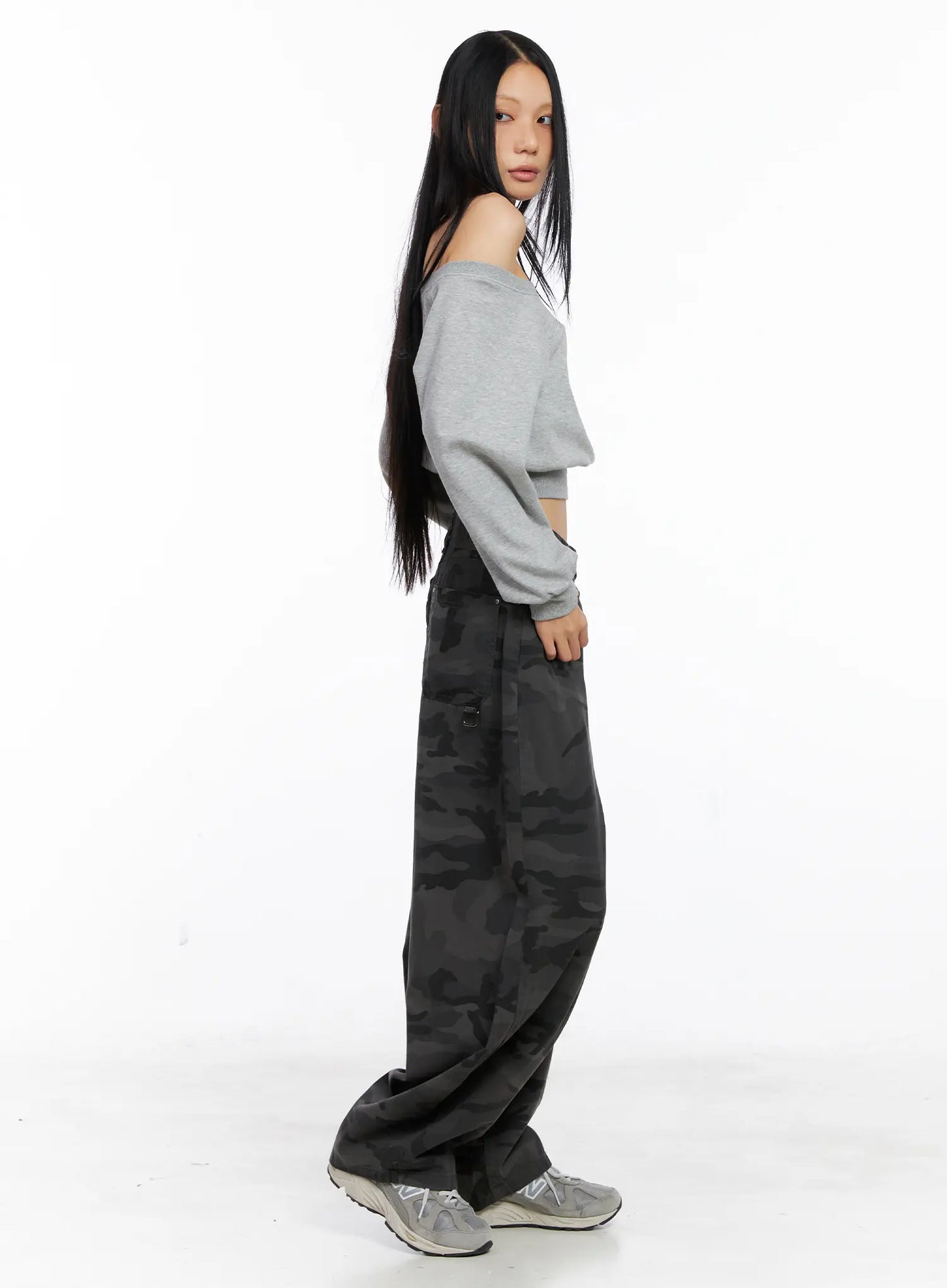 Casual Off-Shoulder Pullover CS511