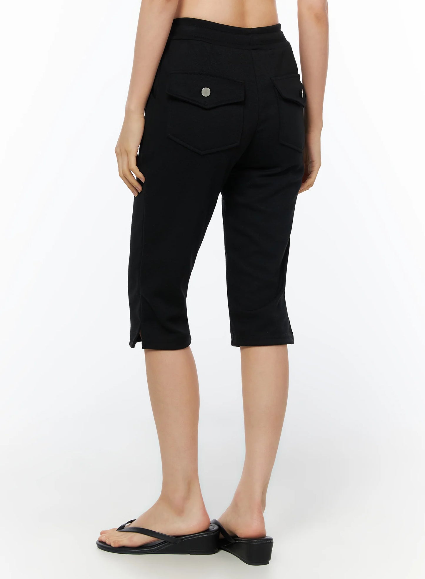Capri Slit Pocket Pants IU516