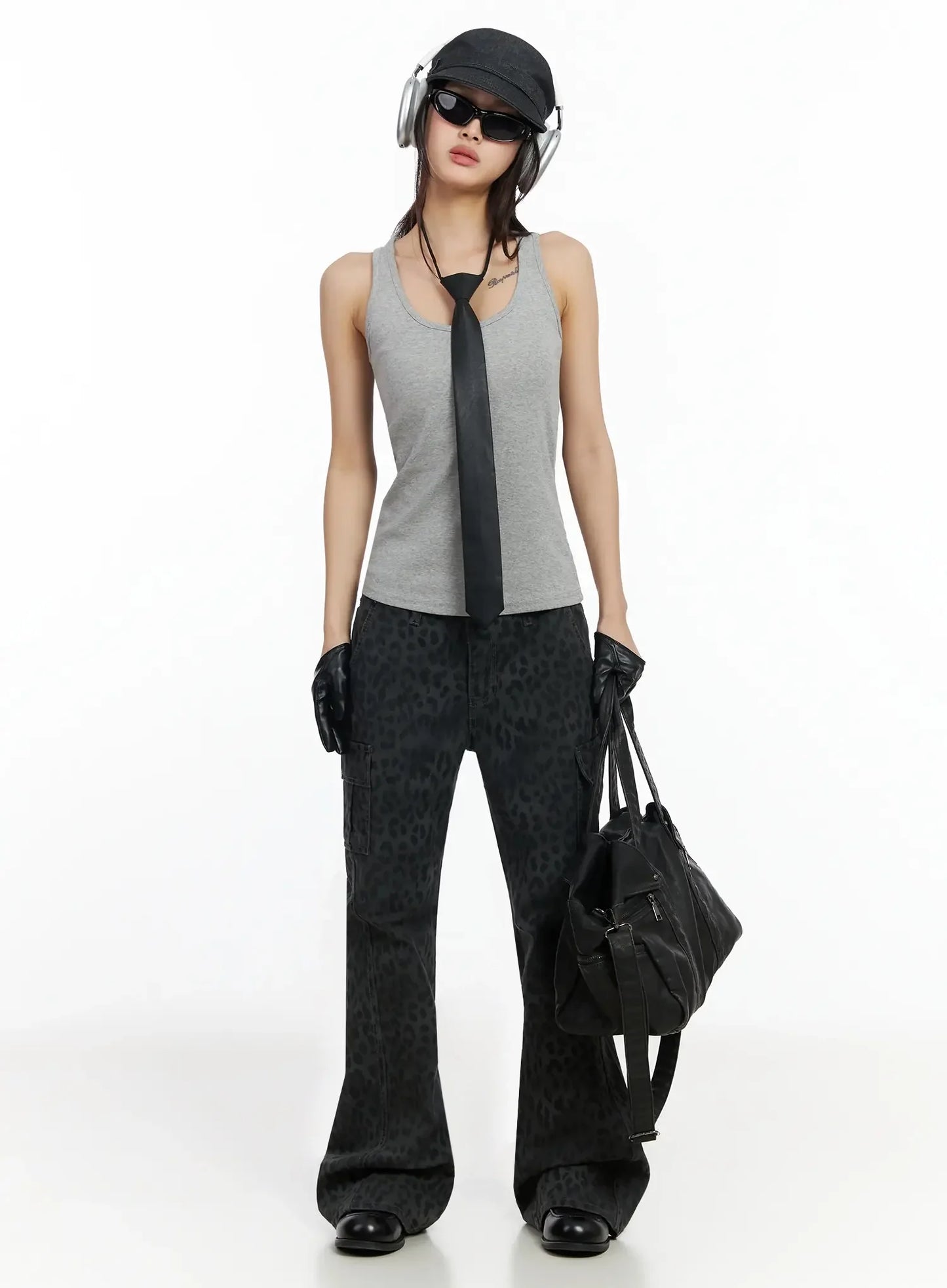 Casual Round Neck Tank Top IA508