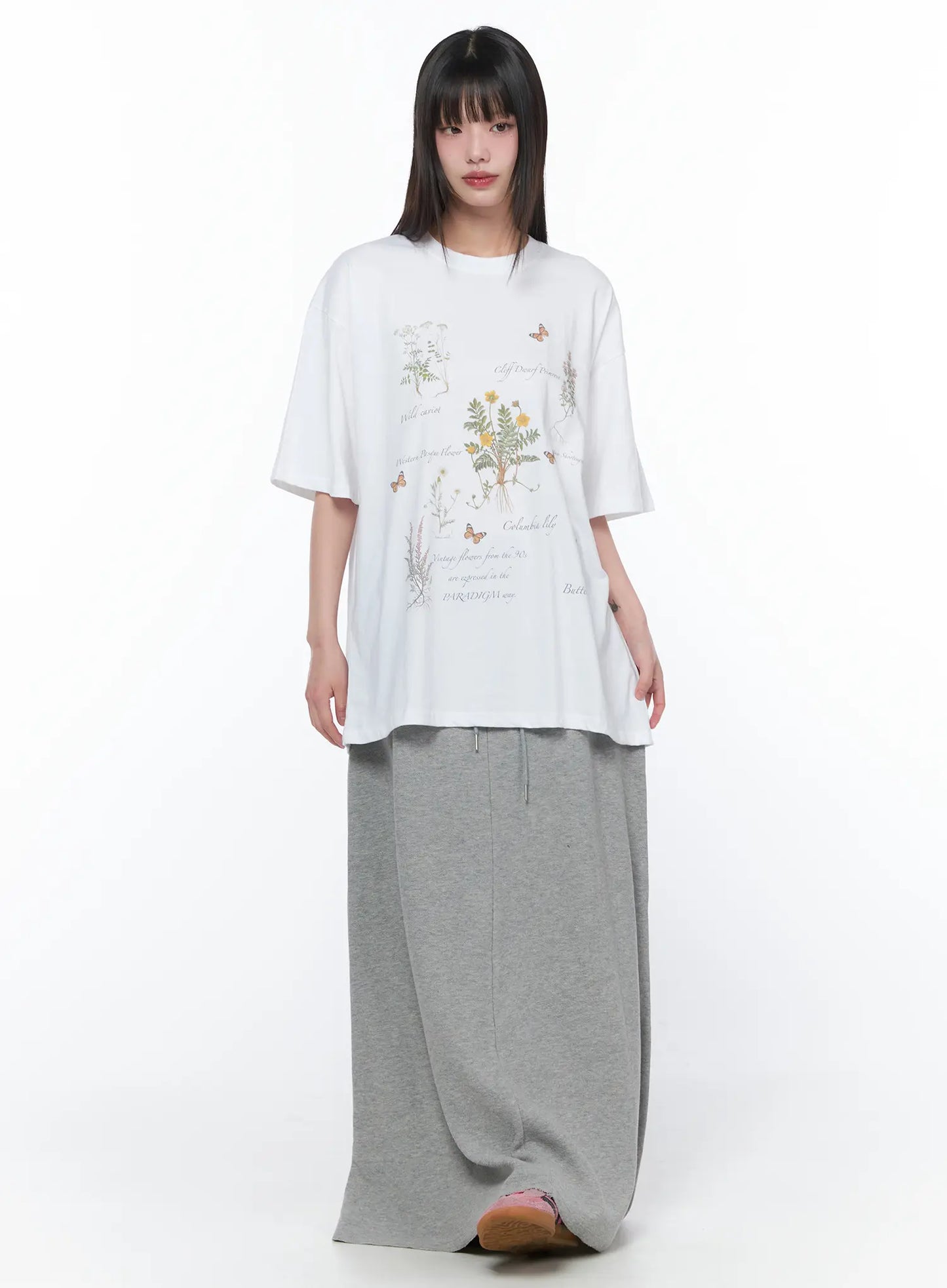 Button Foldover Maxi Skirt CA528