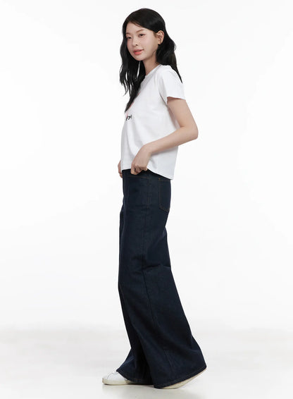 Azaria Wide Leg Jeans CA509