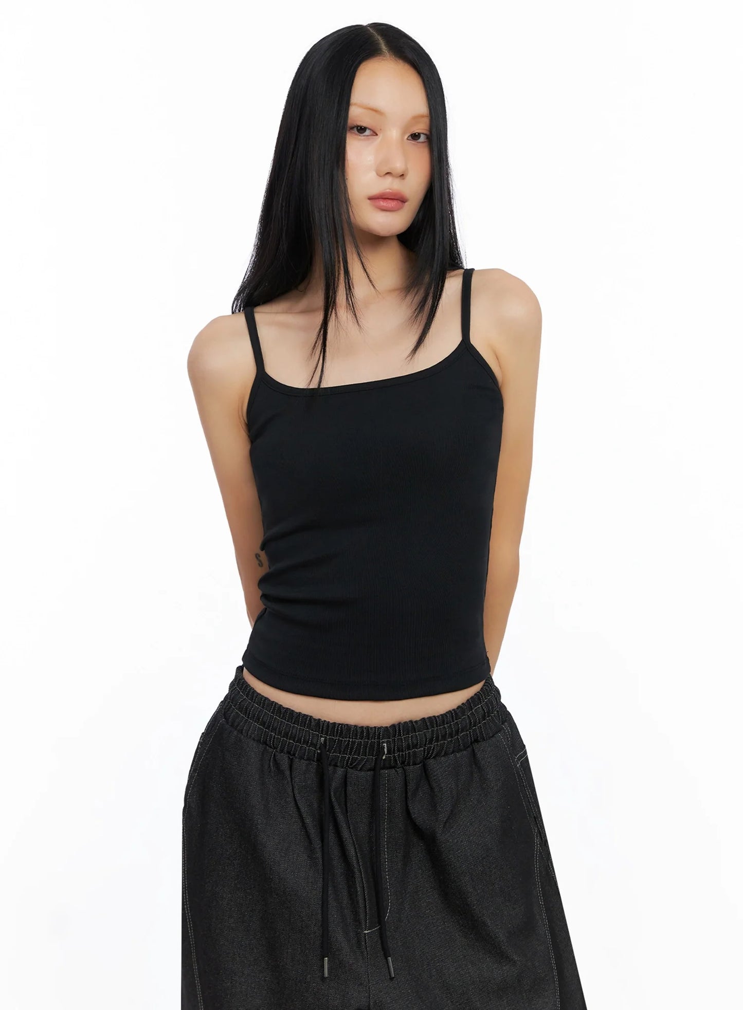 Classic Square Neck Tank Top IO516