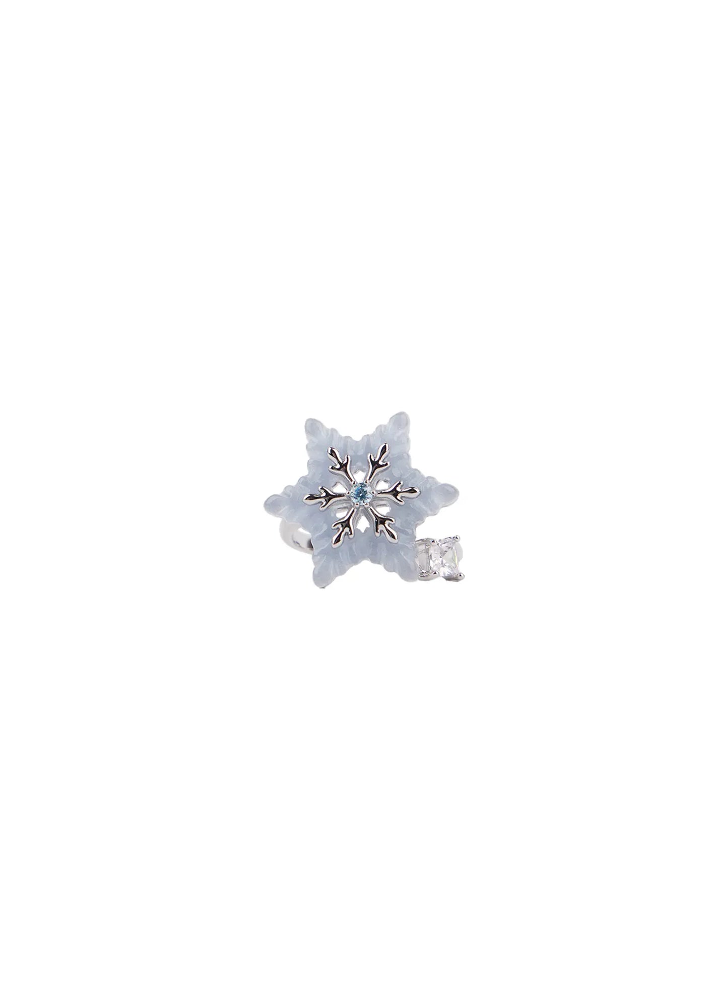 Bold Snowflake Cubic Ring CF525