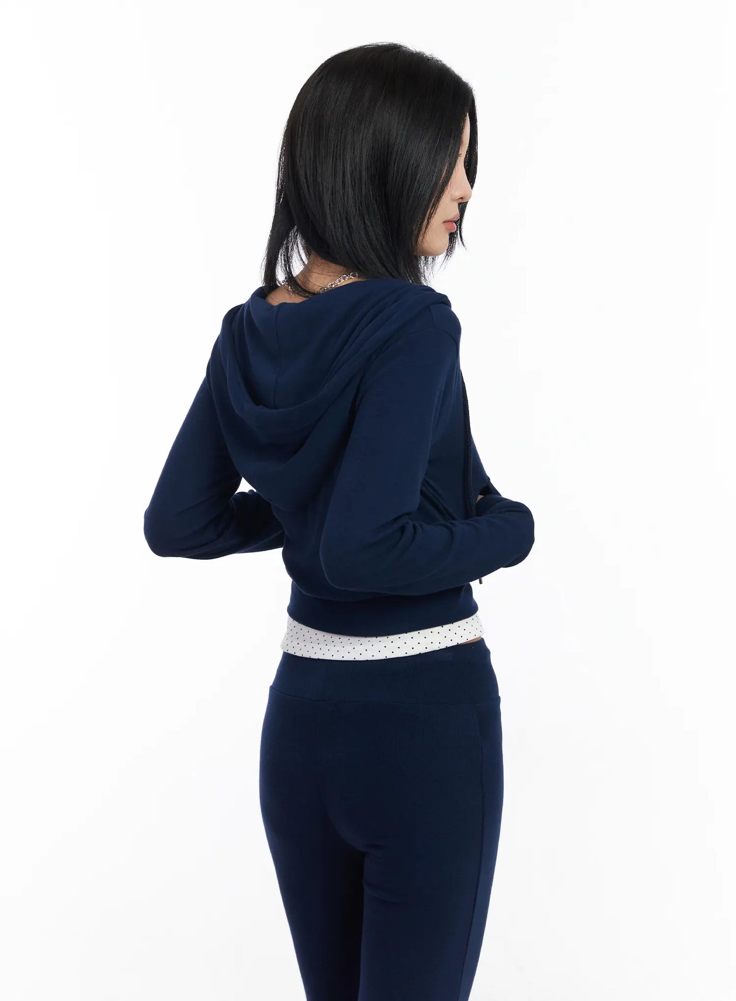 Casual Zip-Up Hoodie and Sweatpant Set CF526