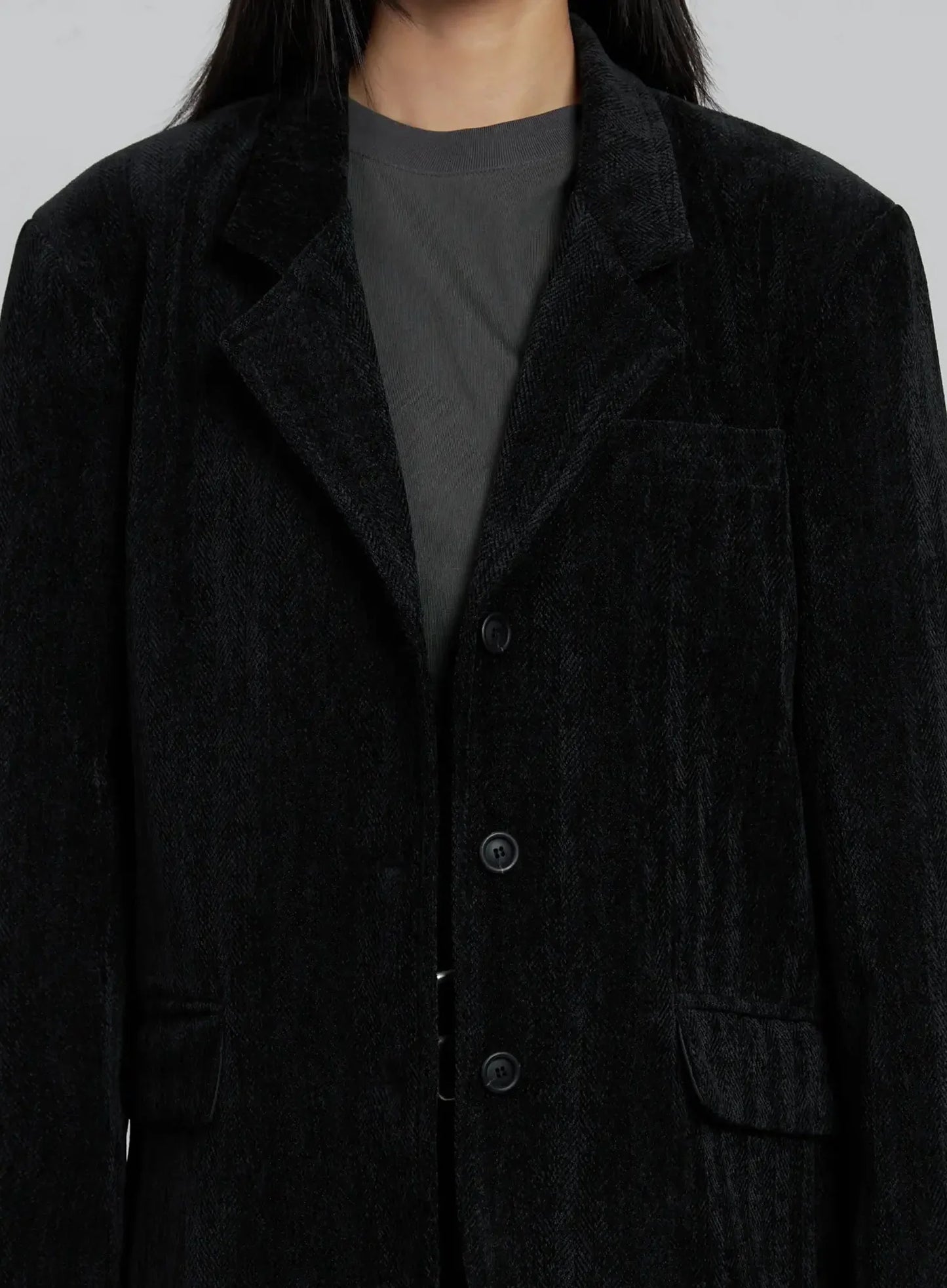 Classic Velvet Oversized Blazer IM520