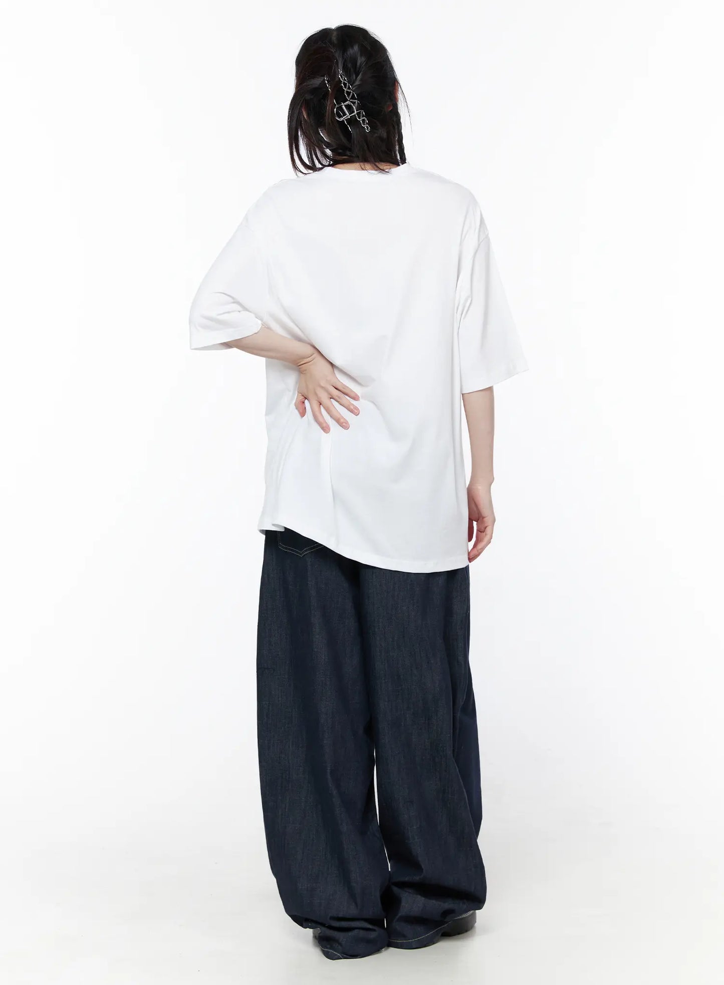 Casual Graphic Short Sleeve Top CU519
