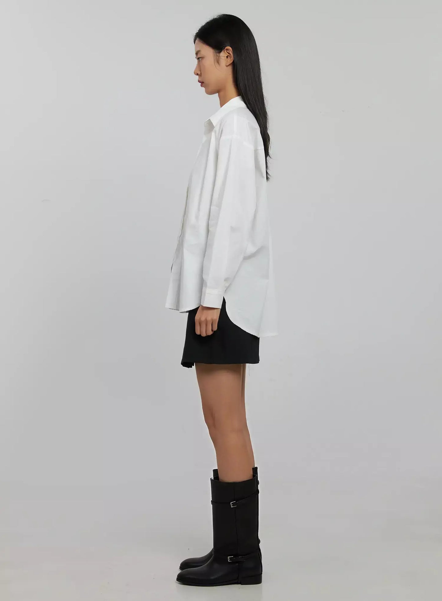 Classic Button-Up Shirt IJ508