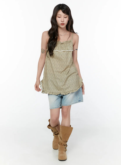 Adair Washed Wide Leg Jorts CY515