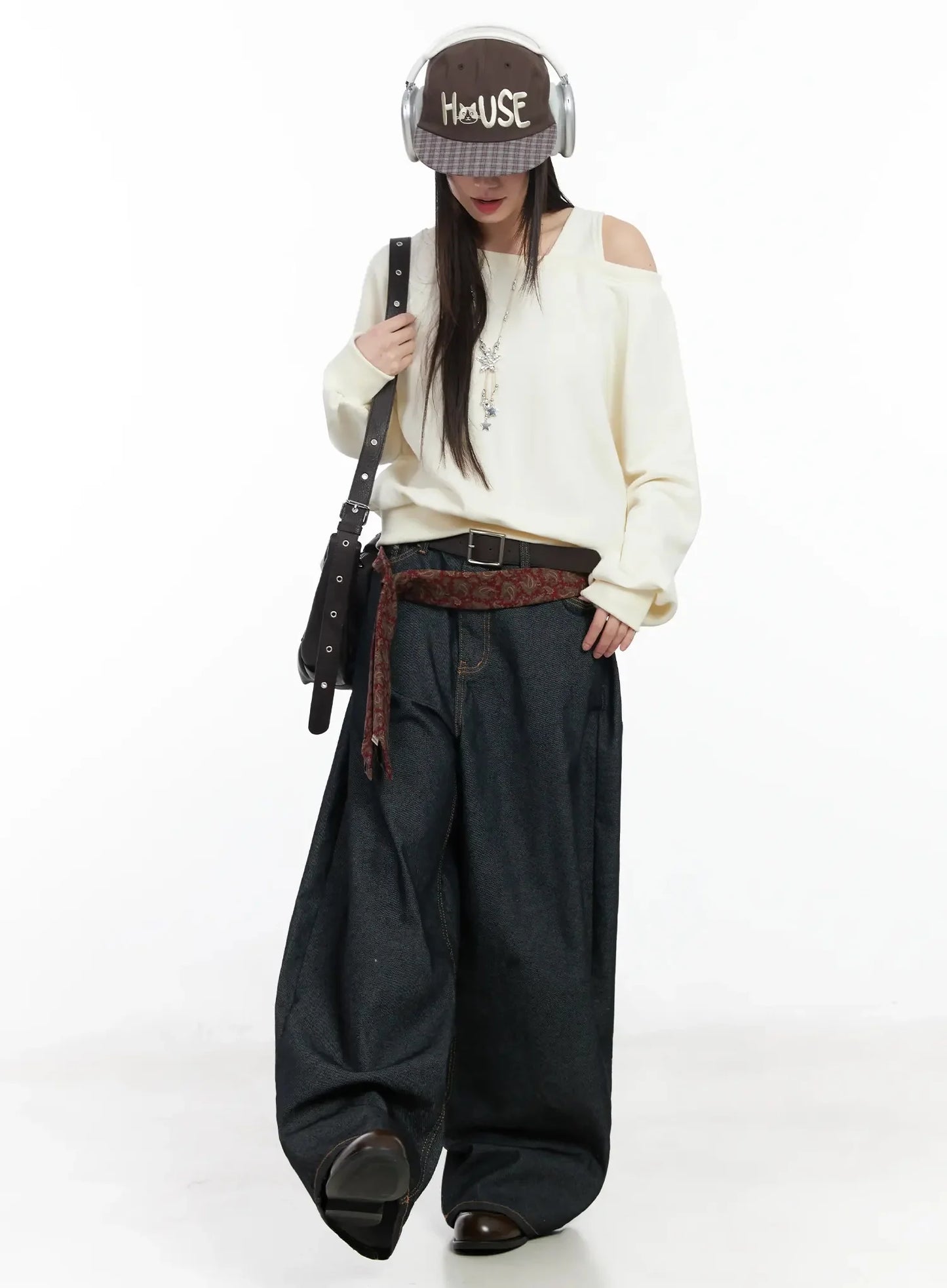 Casual Asymmetric Sweatshirt IM523