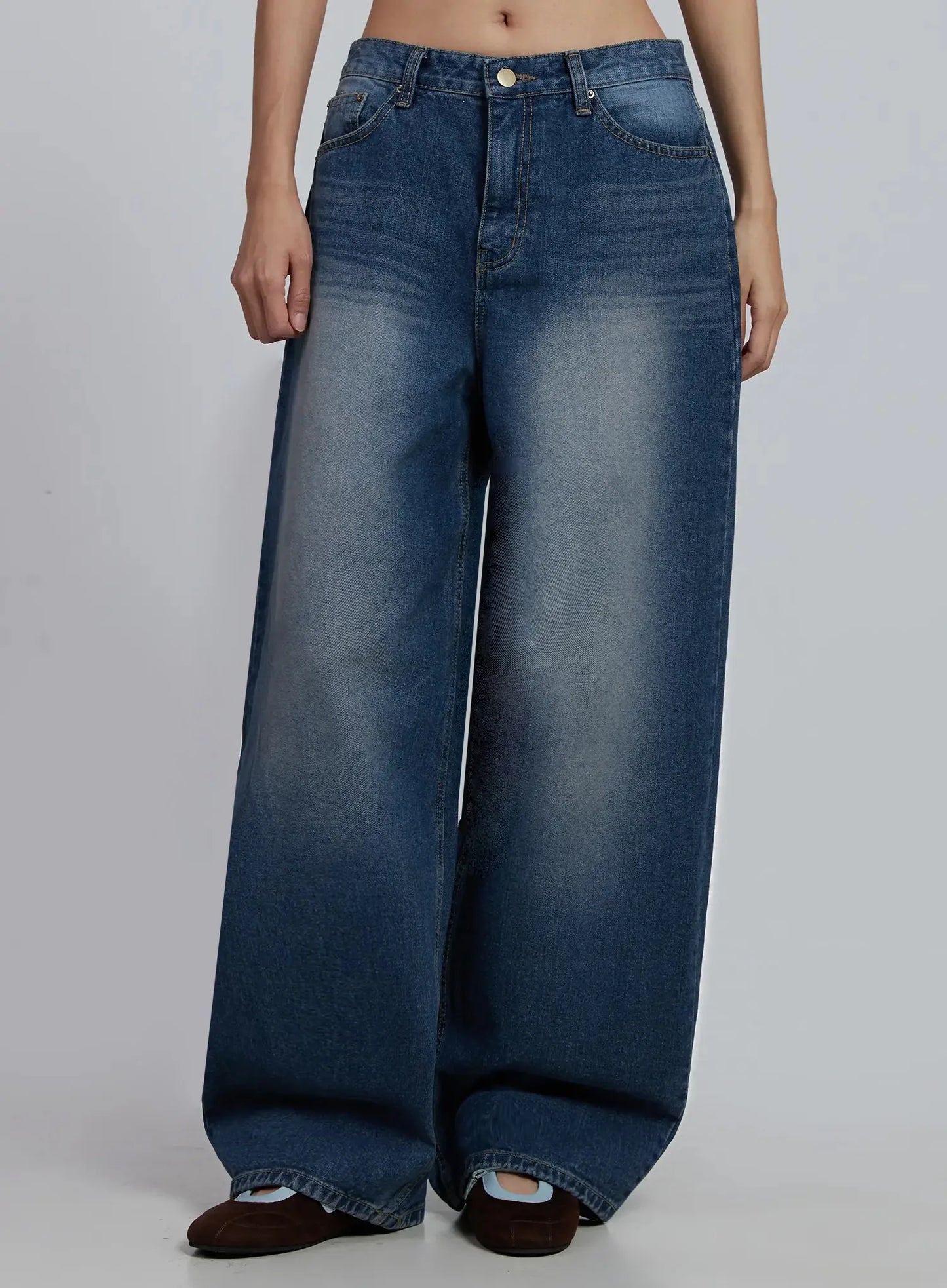 Carter Wide Leg Balloon Jeans IM520