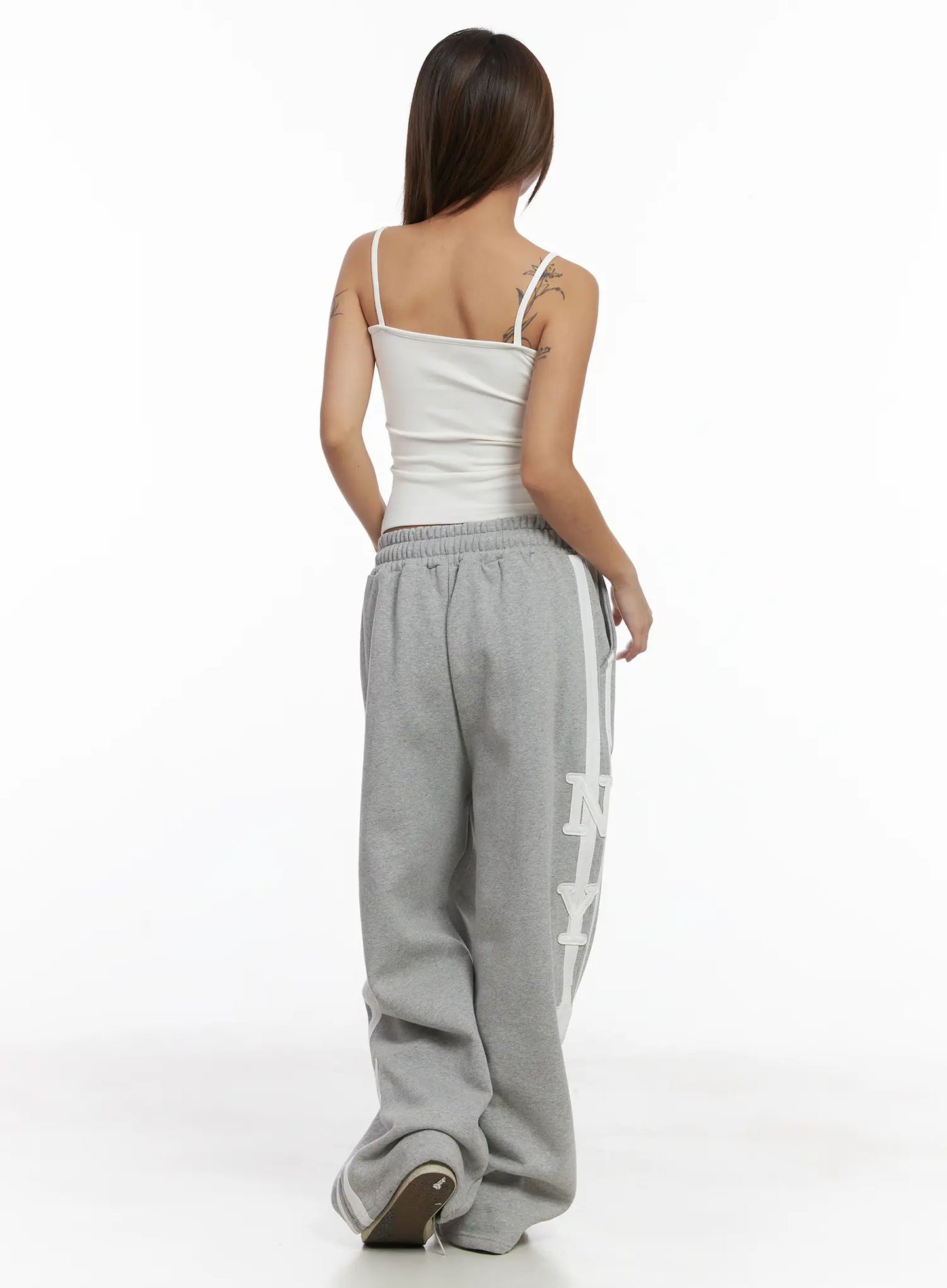 Basic Fleece Crop Tank Top CJ512