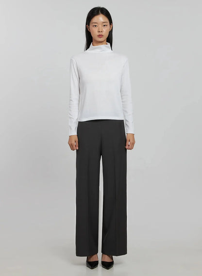 Basic Turtleneck Top IJ508