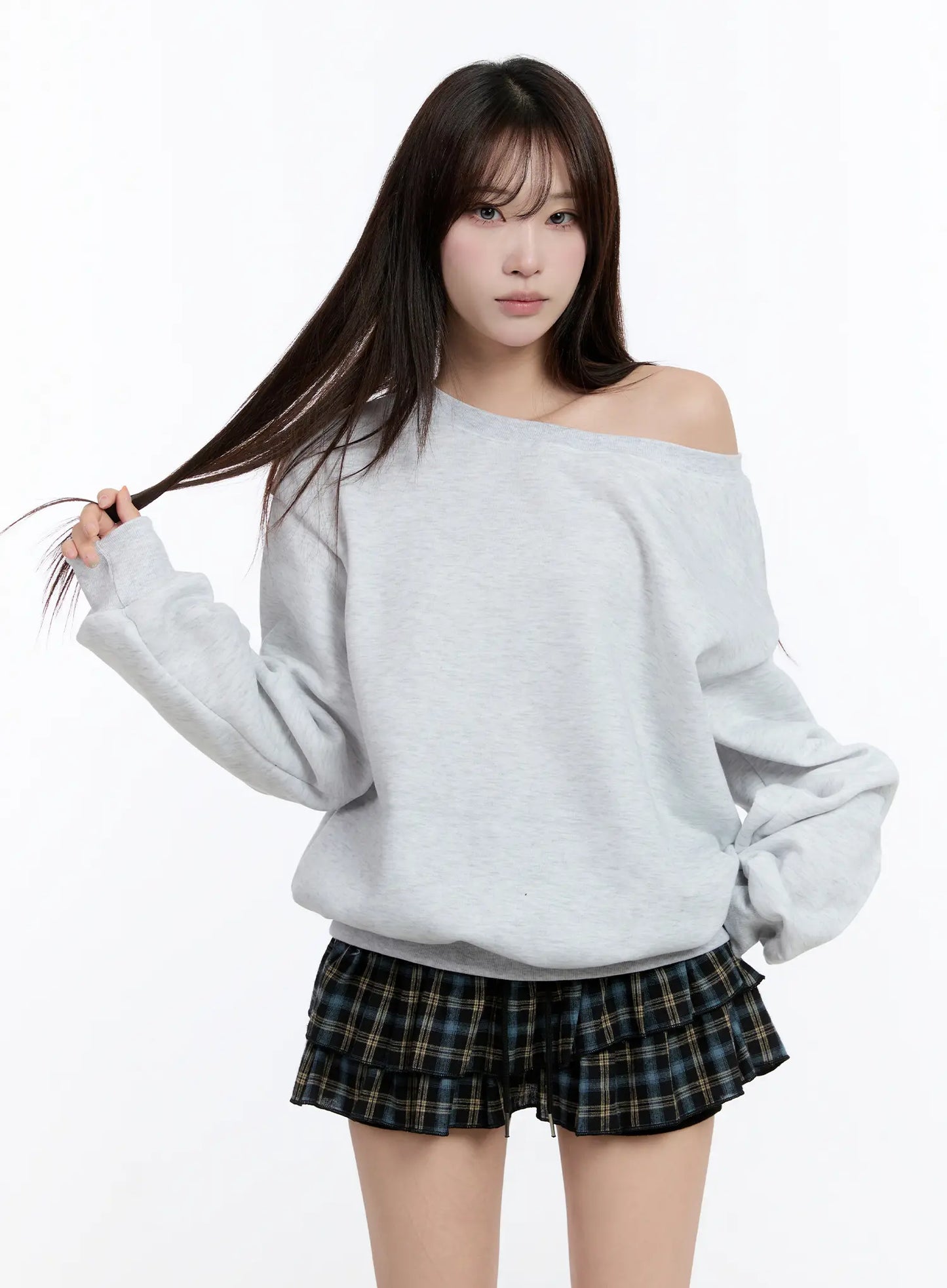 Casual Off-Shoulder Sweatshirt CN524