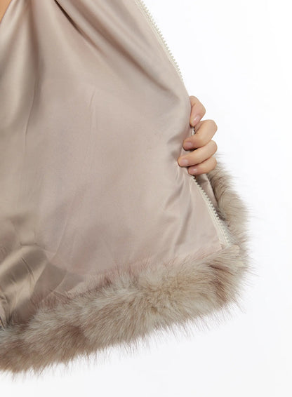 Classic Faux Fur Jacket CN527