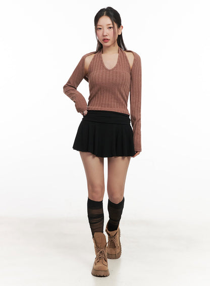 Classic Flare Mini Skort IM524
