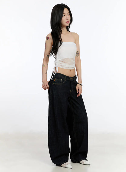 Aleia Dark Washed Jeans CA506