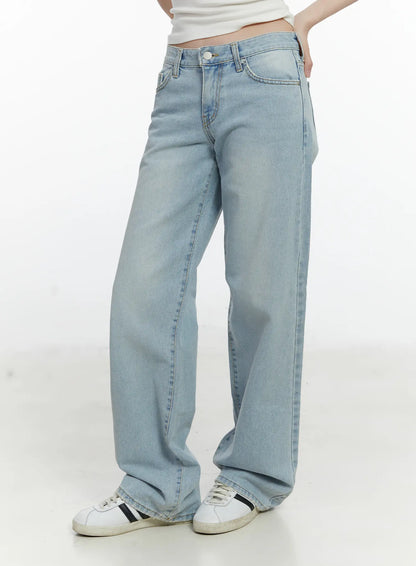 Andi Low Rise Wide Leg Jeans F502