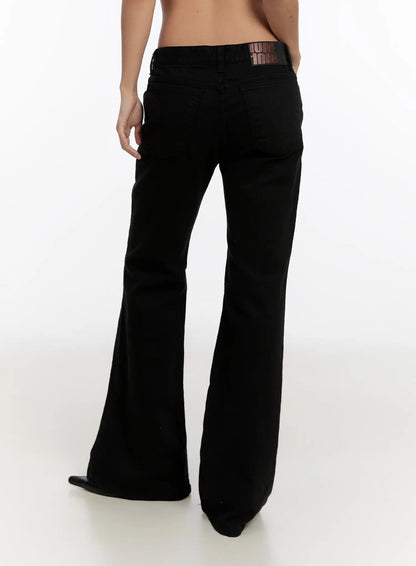 Classic Bootcut Cotton Pants CN527