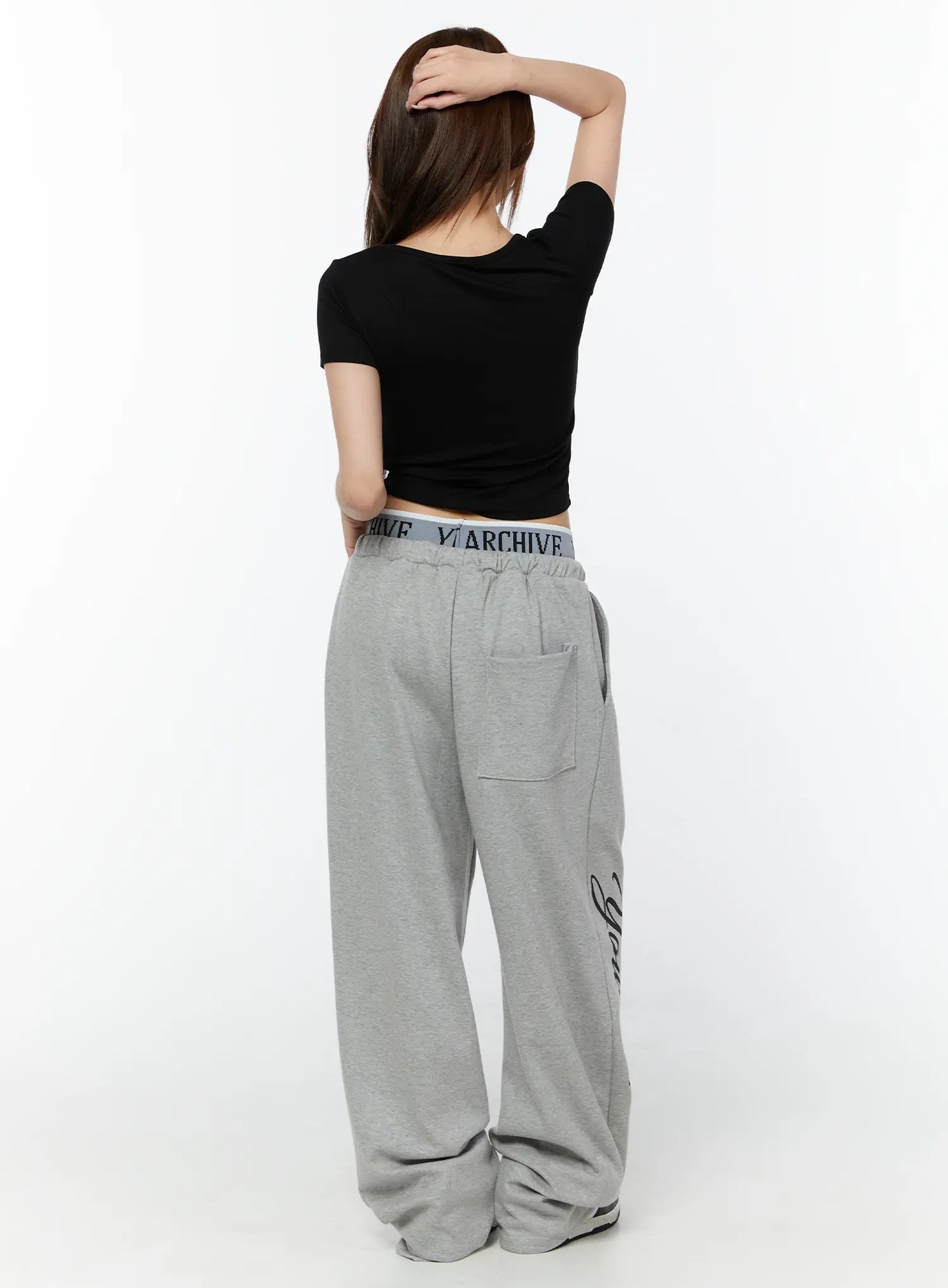 Basic U-Neck Crop Tee CY518