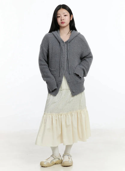 Button-Up Knit Cardigan IM519