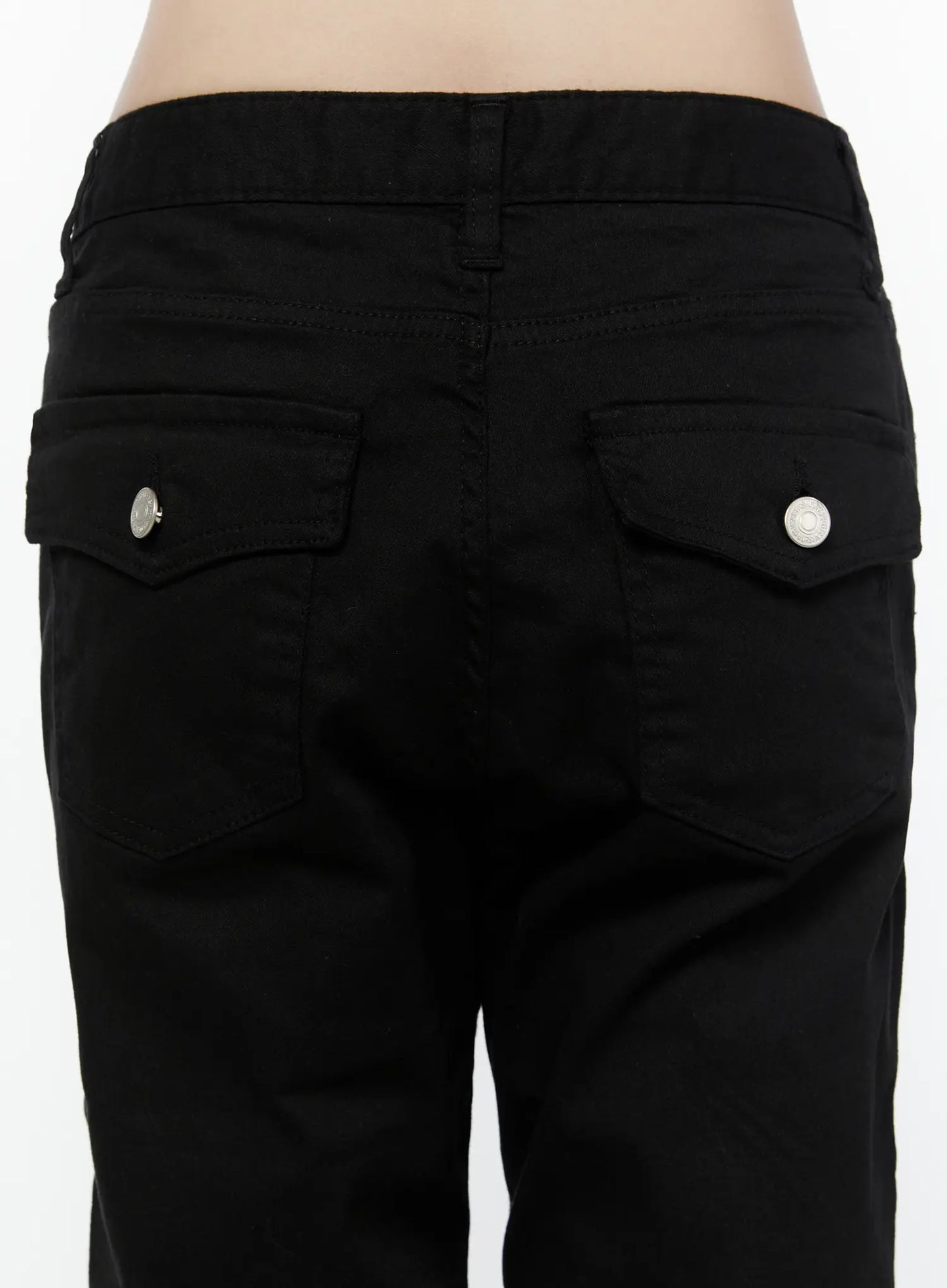 Basic Slim Fit Capri Pants CU508