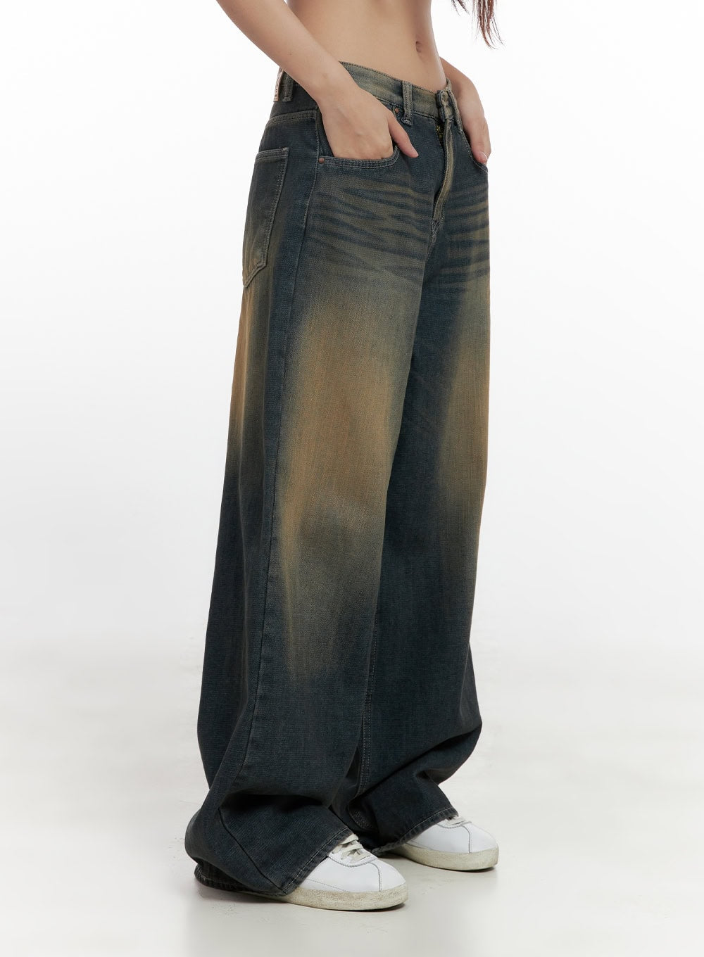 Bryana Cotton Comfort Wide Leg Jeans CN419