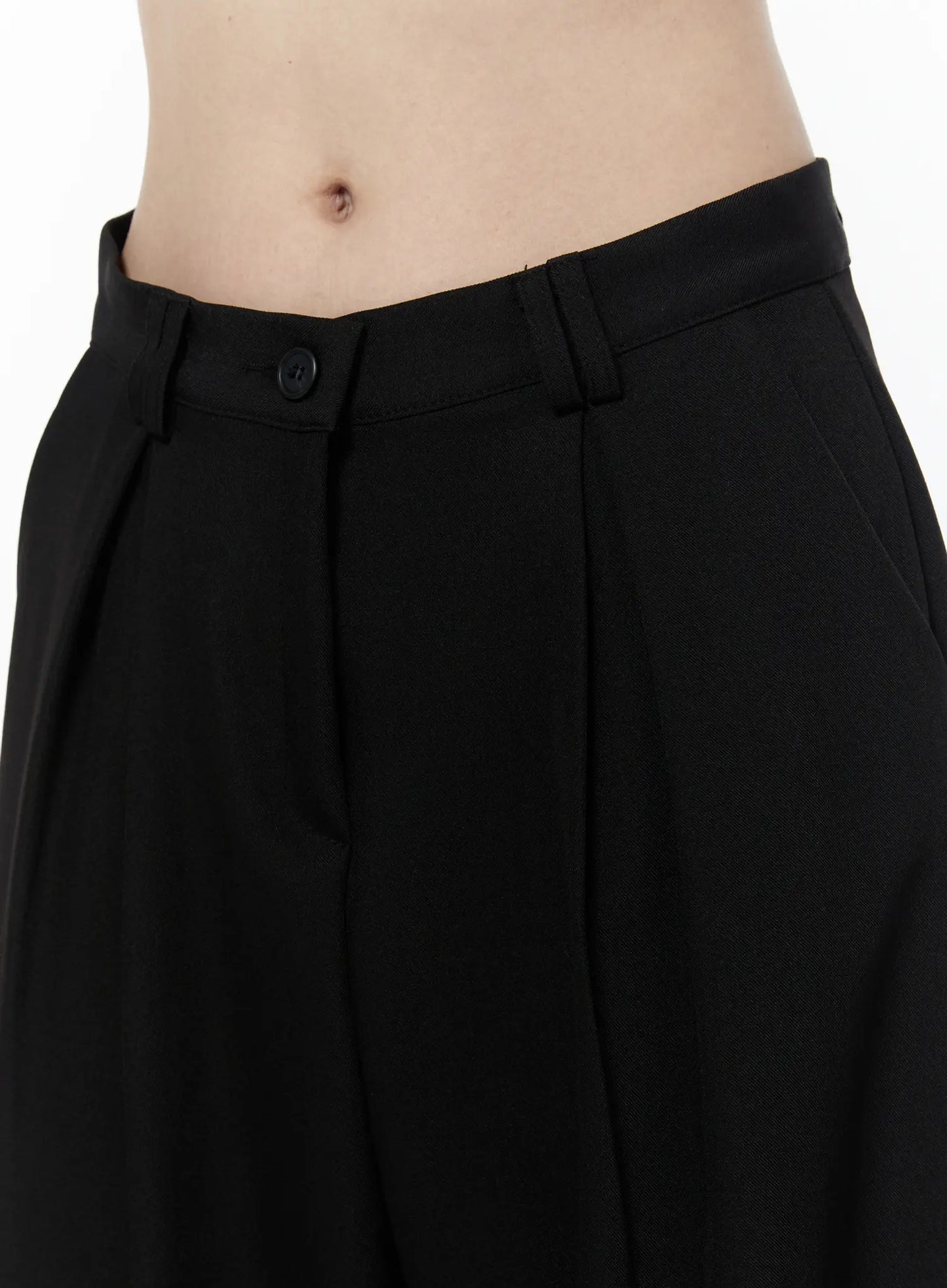 Basic Wide-Leg Slacks IU503