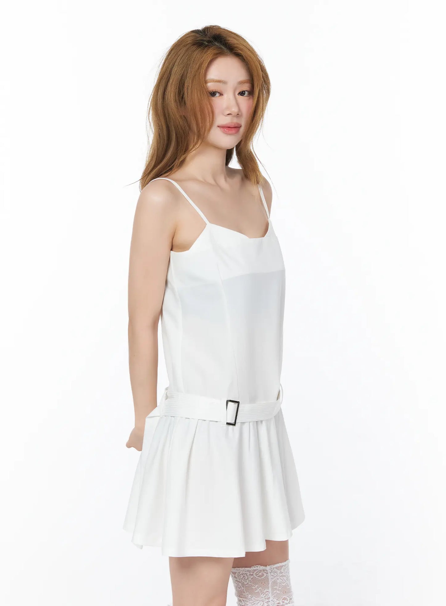 Belted Mini Dress CY506