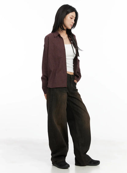 Classic Plaid Flannel Shirt CD502