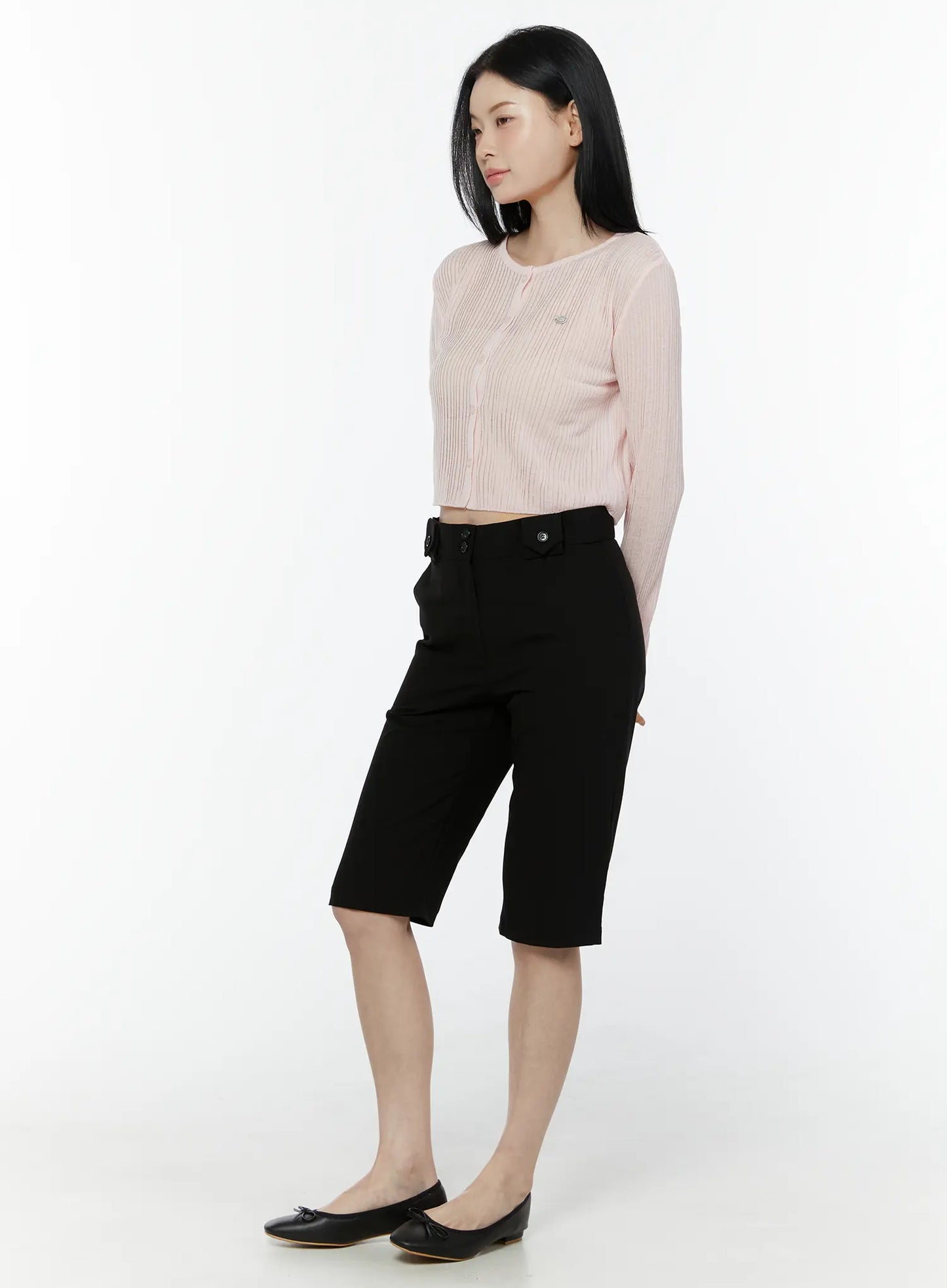 Basic Cropped Cardigan IU505