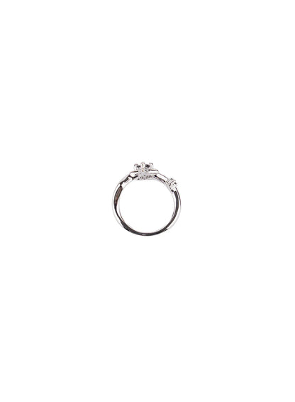 Bold Black Cubic Ring CF525
