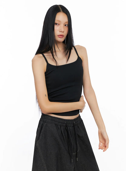 Classic Square Neck Tank Top IO516