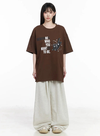 Casual Wide Leg Sweatpants IU509