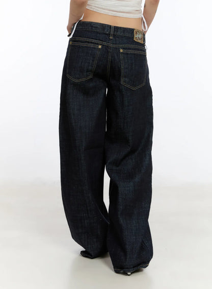 Aleia Dark Washed Jeans CA506