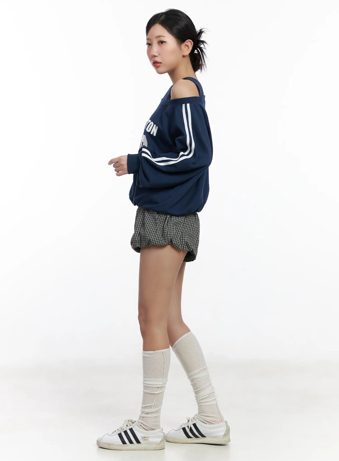 Checkered Balloon Shorts CF503