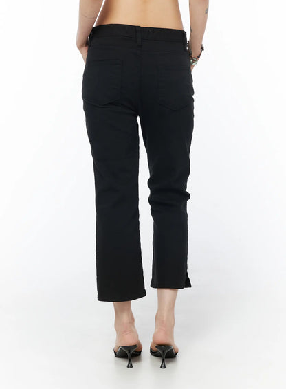 Black Ankle Pants CY527
