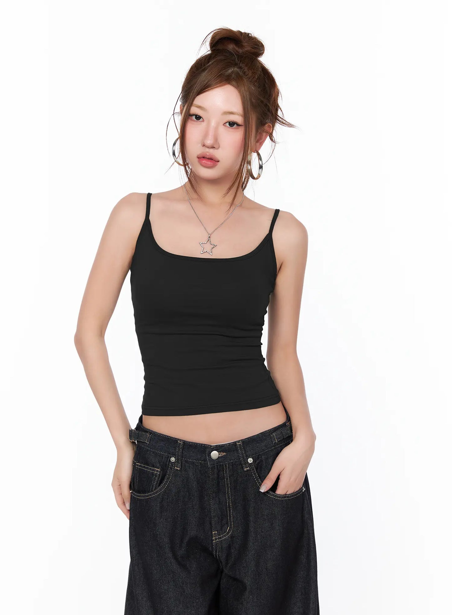 Basic Sleeveless Tank Top CA515