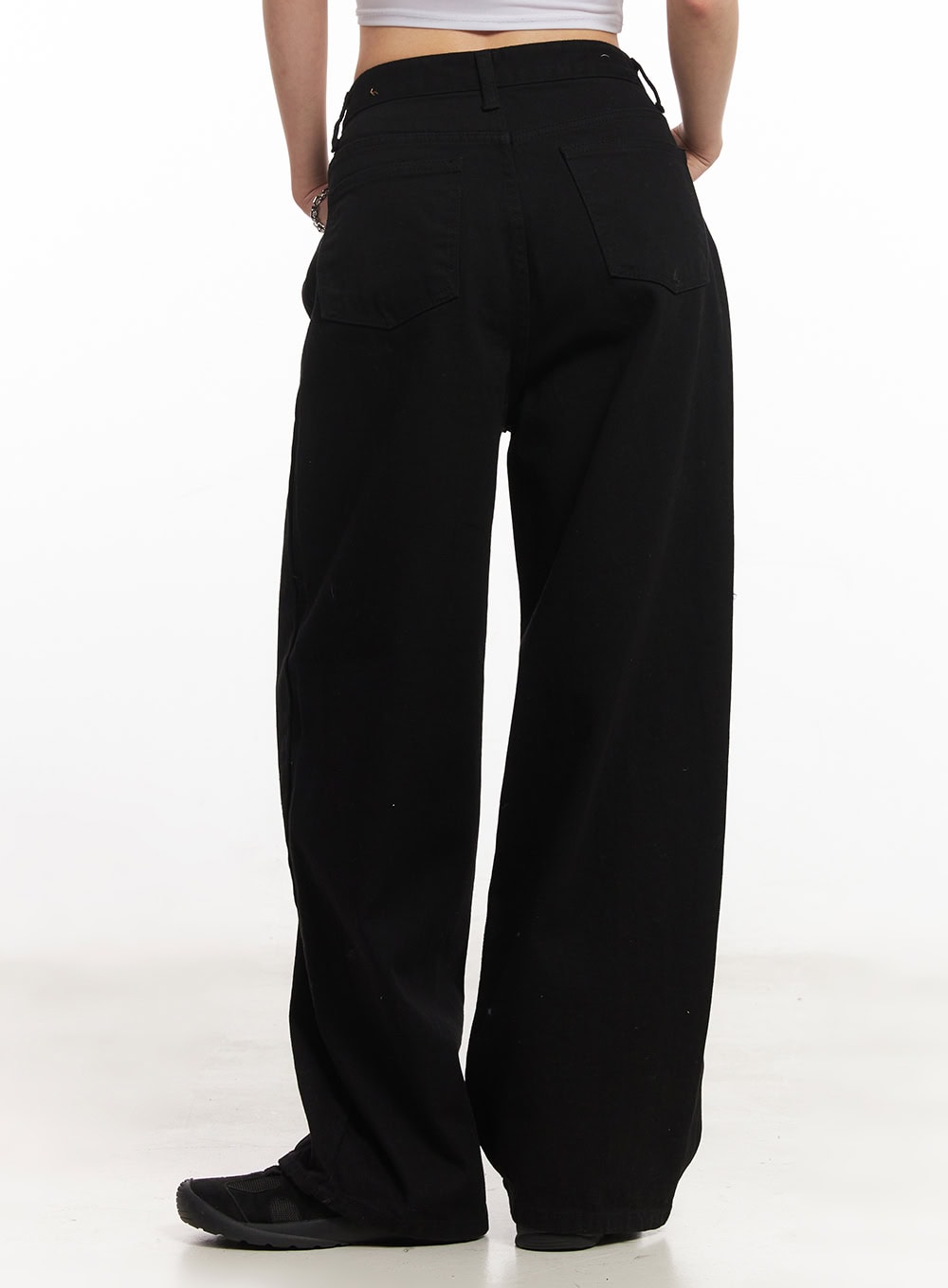 Classic Cotton Wide-Leg Pants CA516