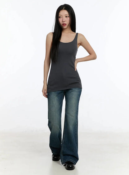 Basic U-Neck Tank Top IM509