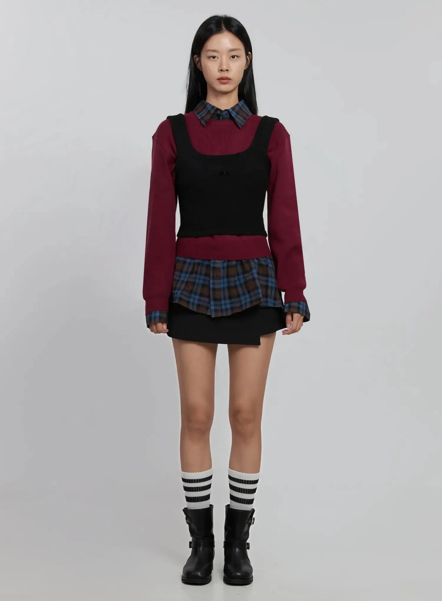 Chic Wrap Mini Skort ID504