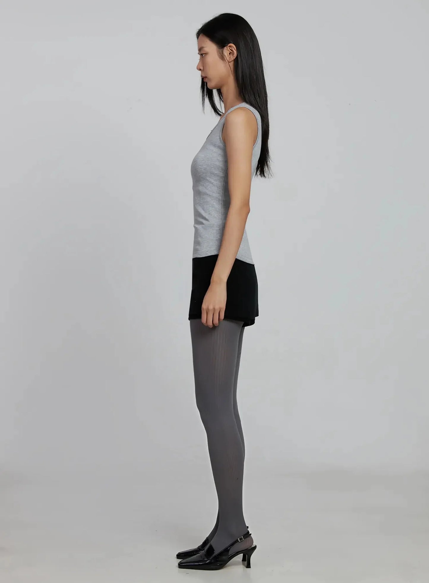 Classic U-Neck Tank Top IM520