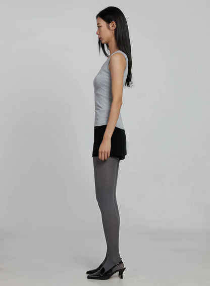 Classic U-Neck Tank Top IM520