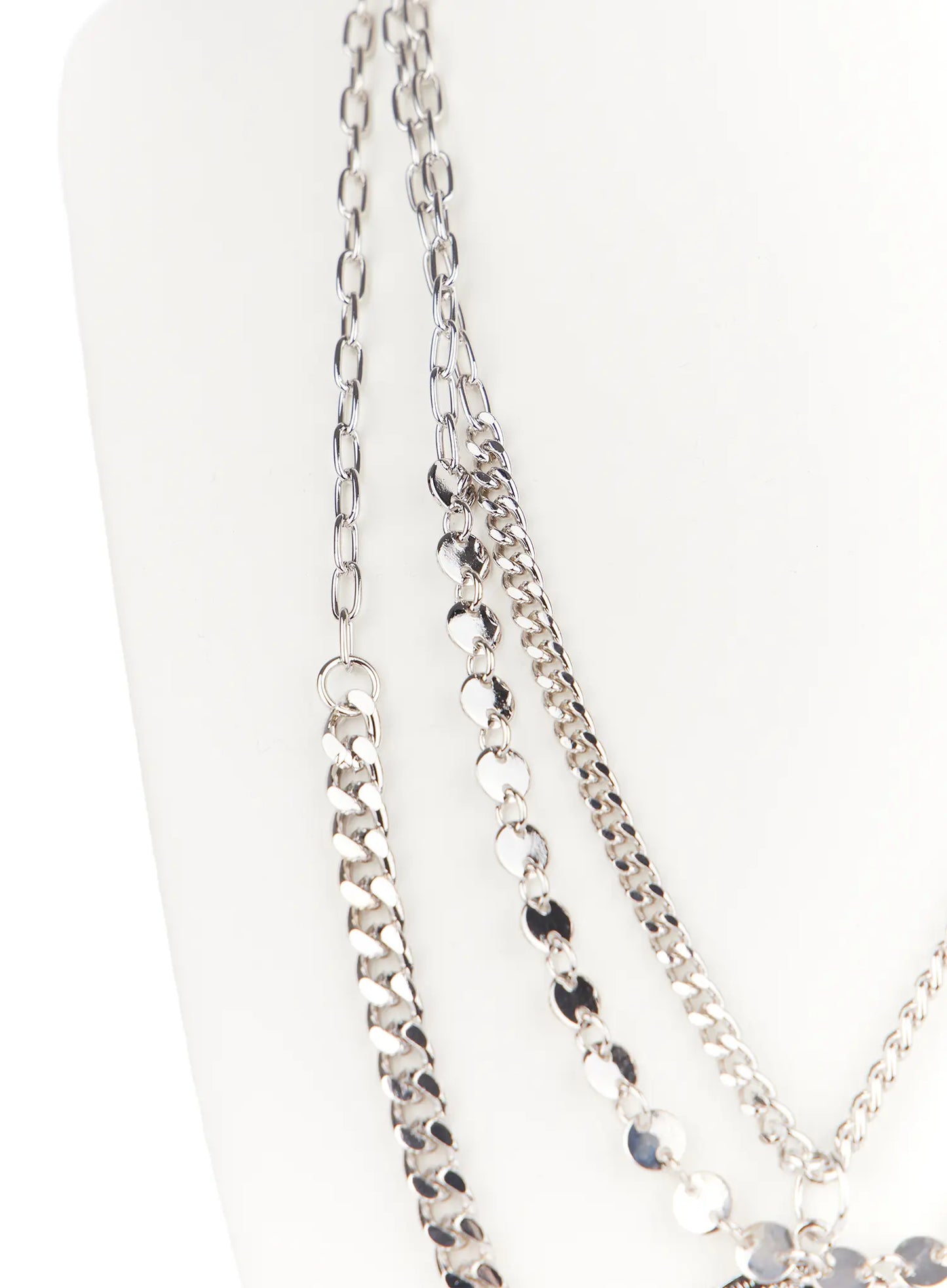 Bold Multi-Layer Y2K Necklace CF503