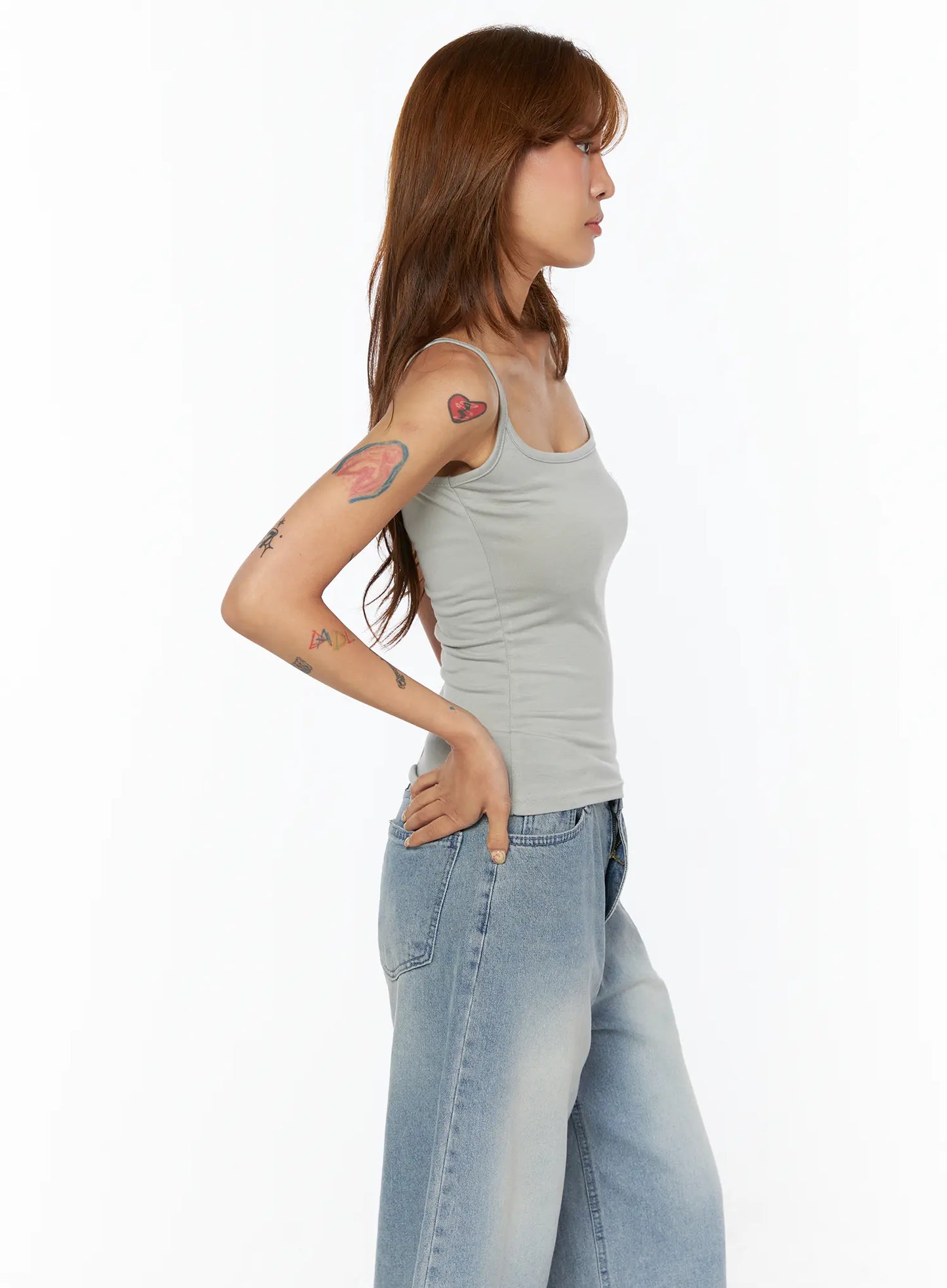 Basic U-Neck Cami Top CU518