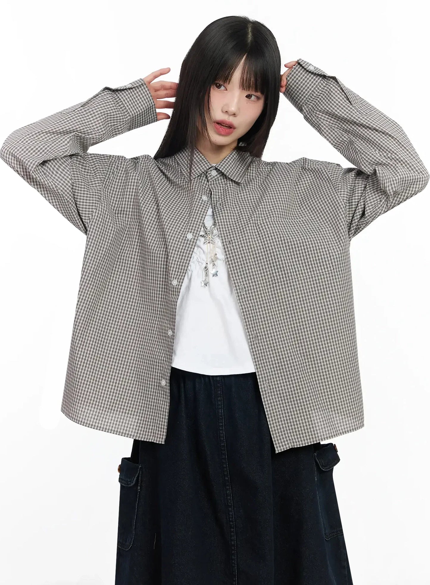 Basic Checkered Shirt IM530