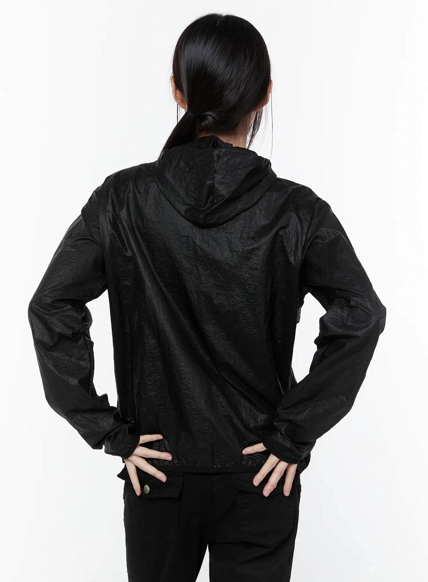 Chic Zip-Up Windbreaker Jacket CU508