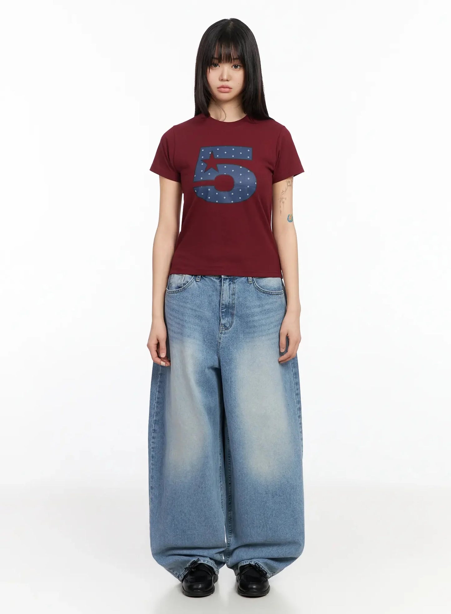 Aleyna Wide Leg Jeans IA523